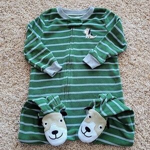 Carter's fleece sleeper, 2T